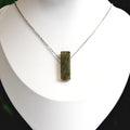 Natural Labradorite stone on a chain