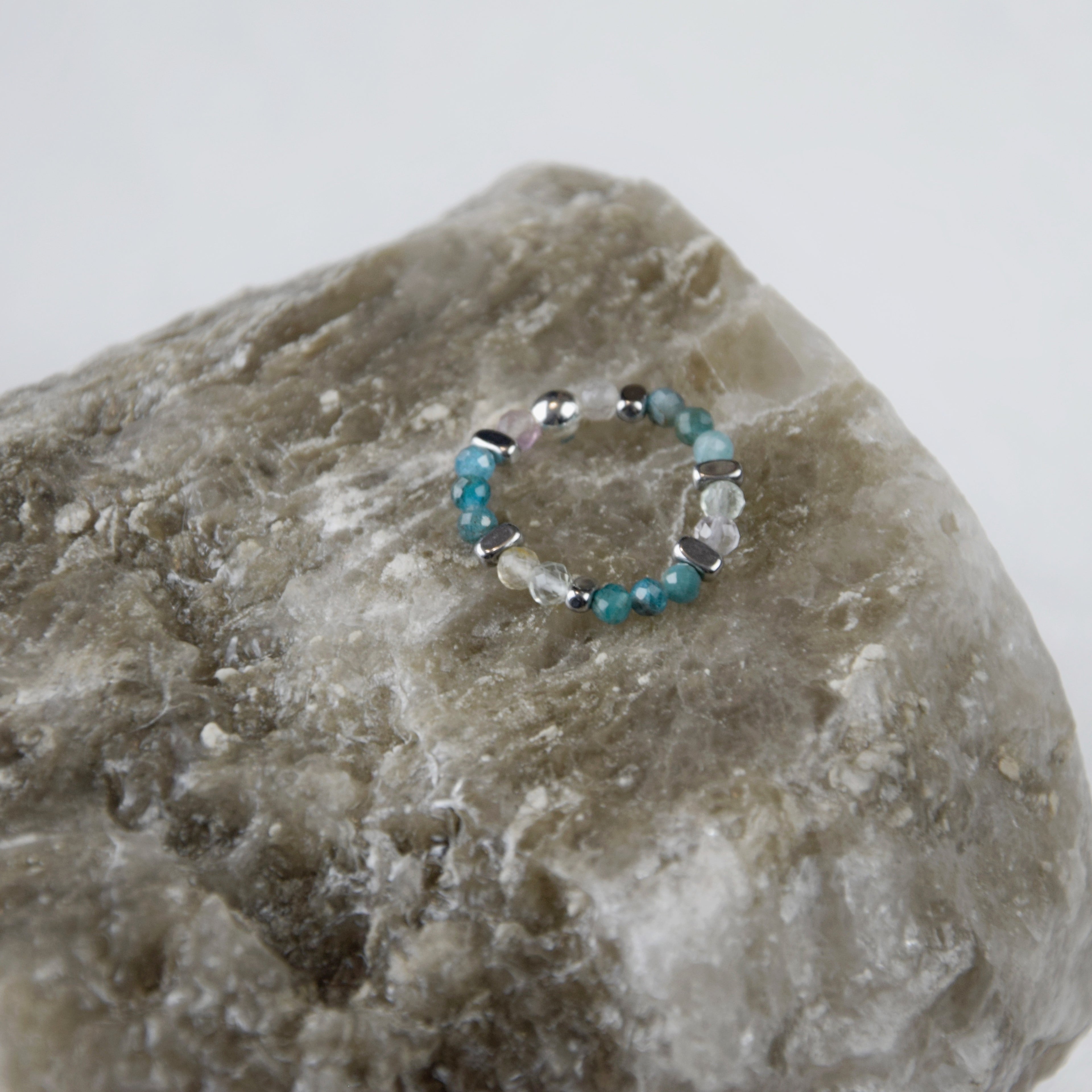 Apatite Fluorite Ring