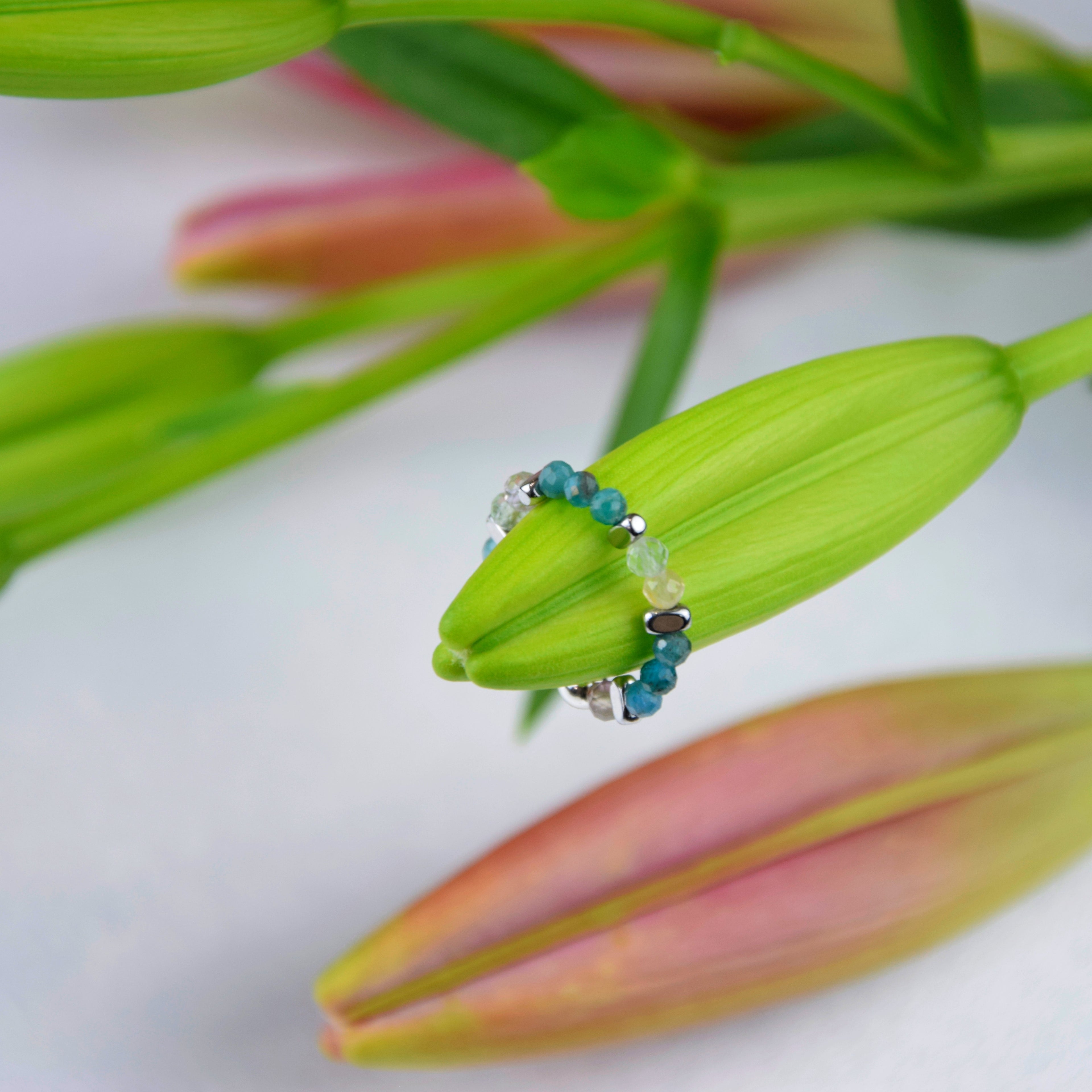 Apatite Fluorite Ring