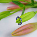 Lapis Lazuli Amethyst Ring