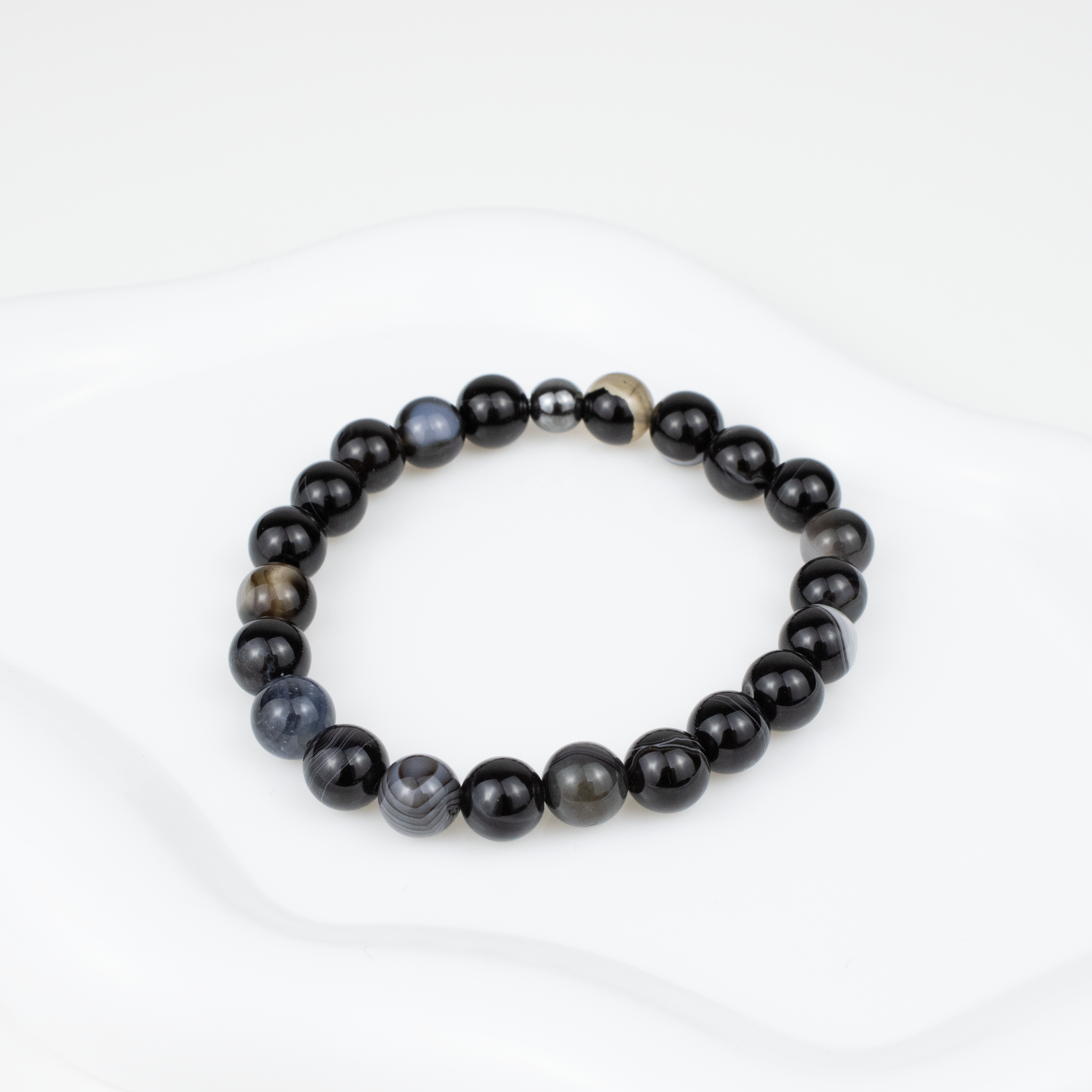 Agate Bracelet 8 mm