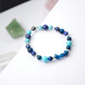 Apatite Lapis Lazuli Tiger Eye Turquoise Bracelet