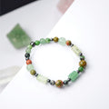 Aventurine Unakite Epidote Green Prehnite Bracelet