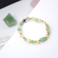 Citrine Aventurine Elastic Bracelet