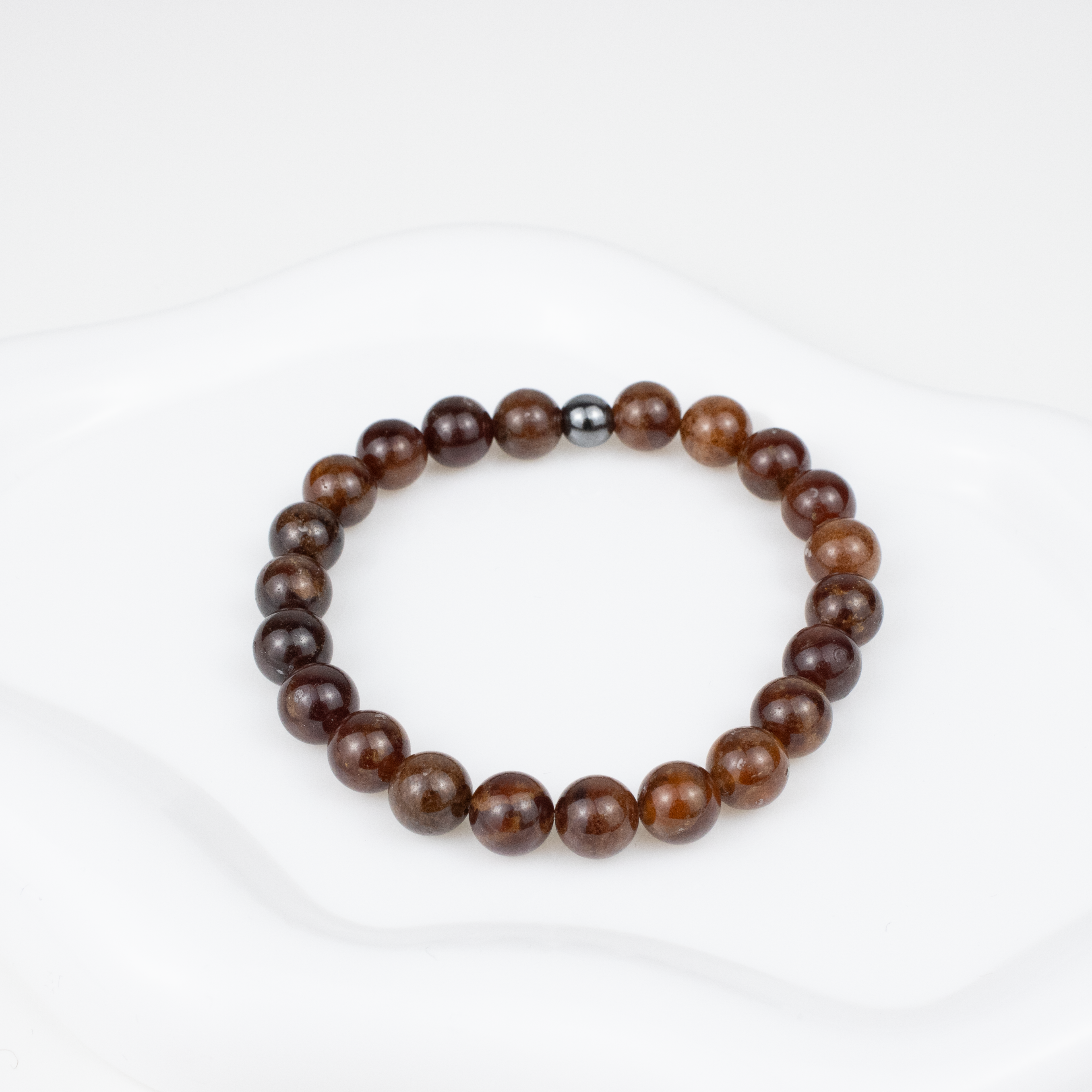 Garnet Bracelet 8 mm
