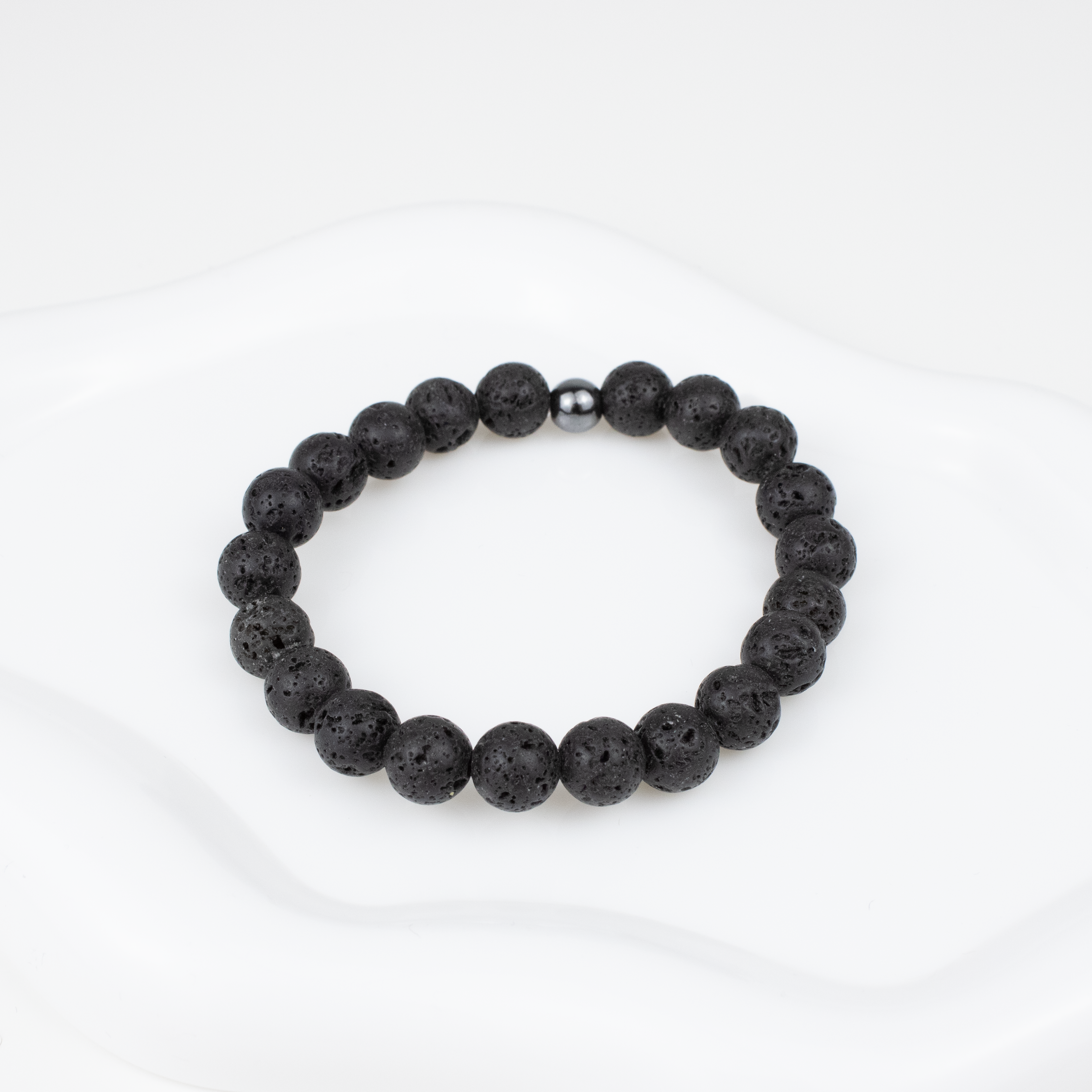 Lava Stone Bracelet 8 mm