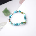 Turquoise Apatite Bracelet