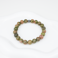 Unakite 8 mm Bracelet