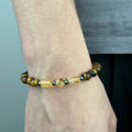 Men’s Citrine Tiger Eye Elastic Bracelet