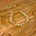 Citrine Bracelet 8MM on a Cord