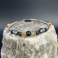 Men’s Citrine Lava Tourmaline Bracelet