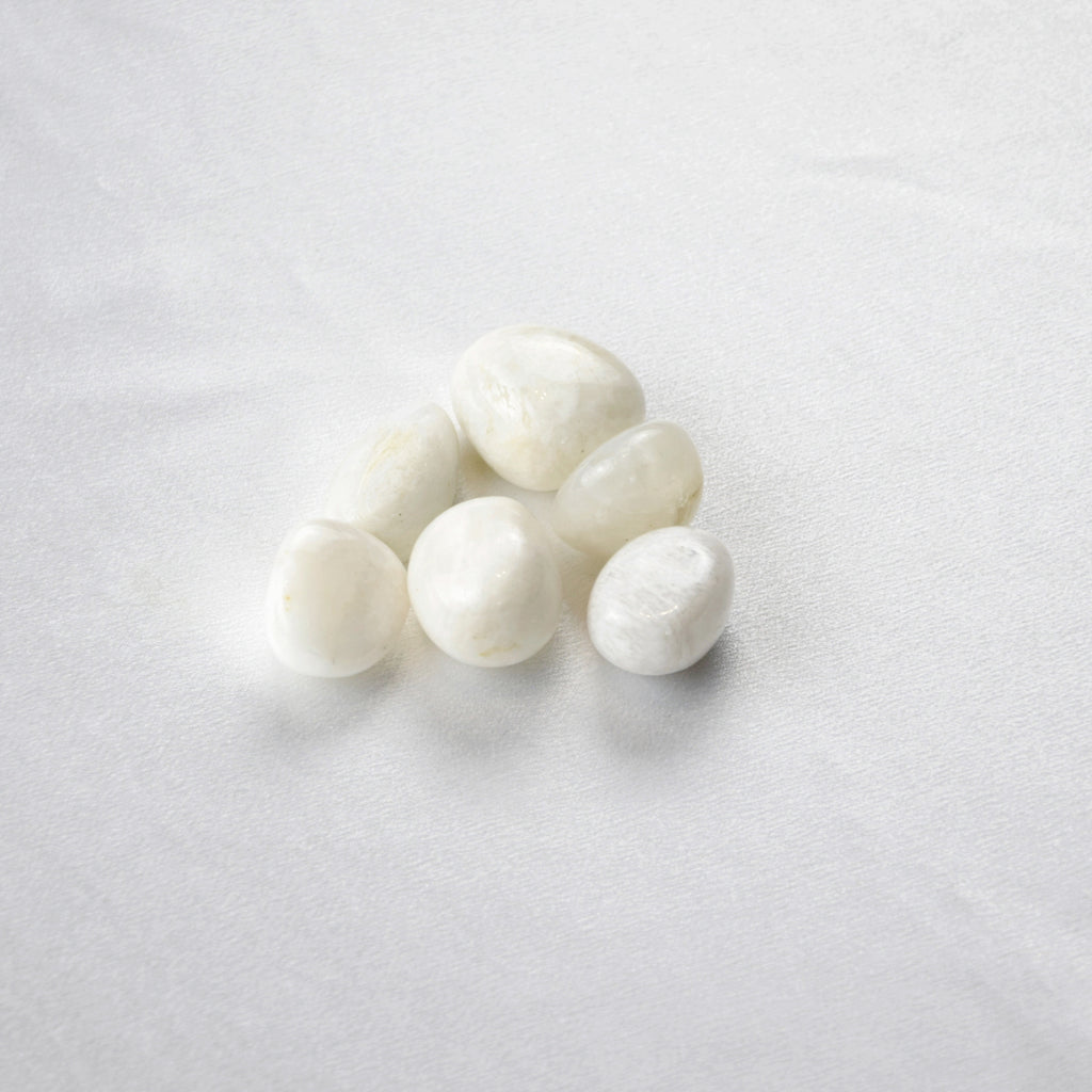 Natural Moonstone on an adjustable black cord