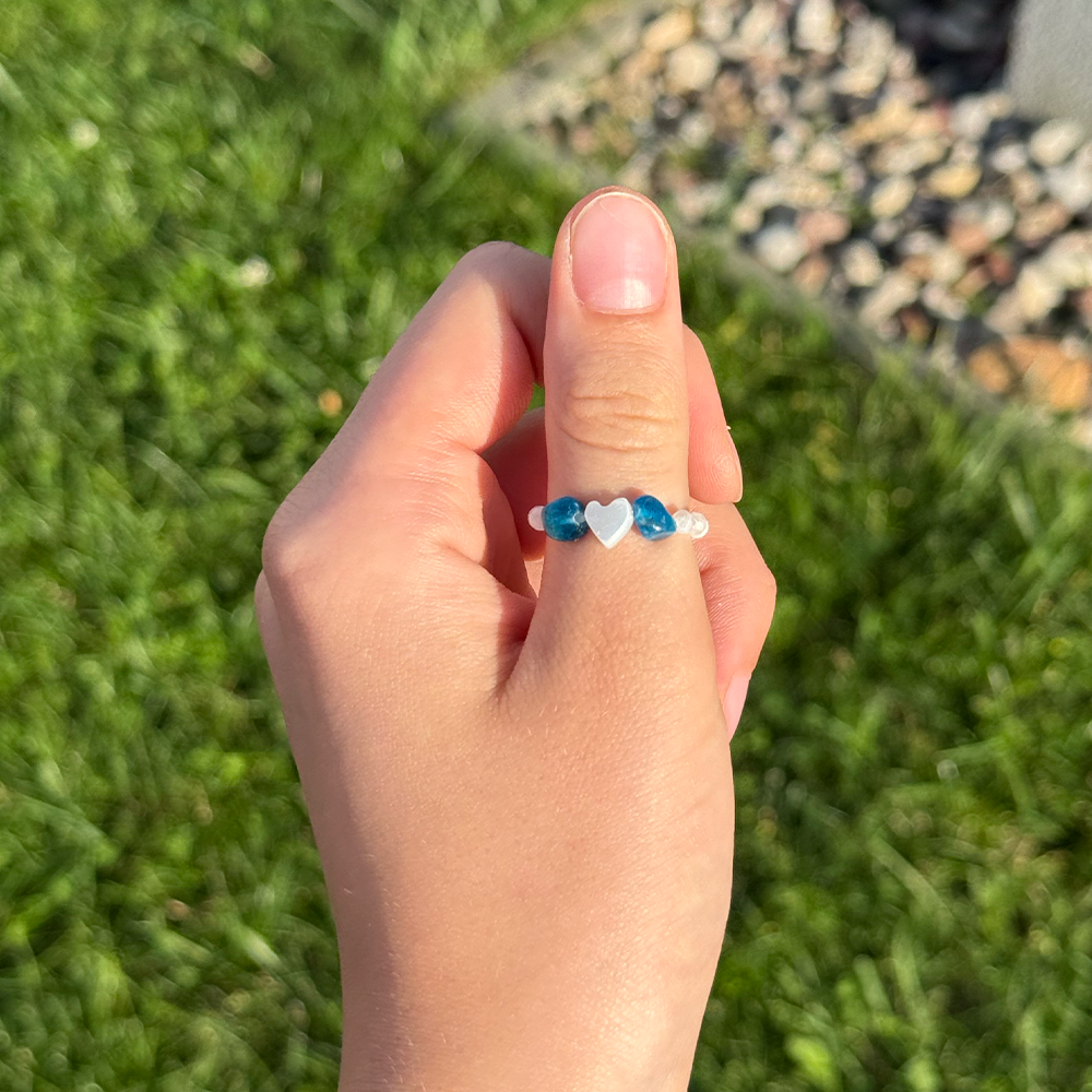 Apatite Moonstone Ring