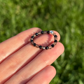 Smoky Quartz Tourmaline Ring