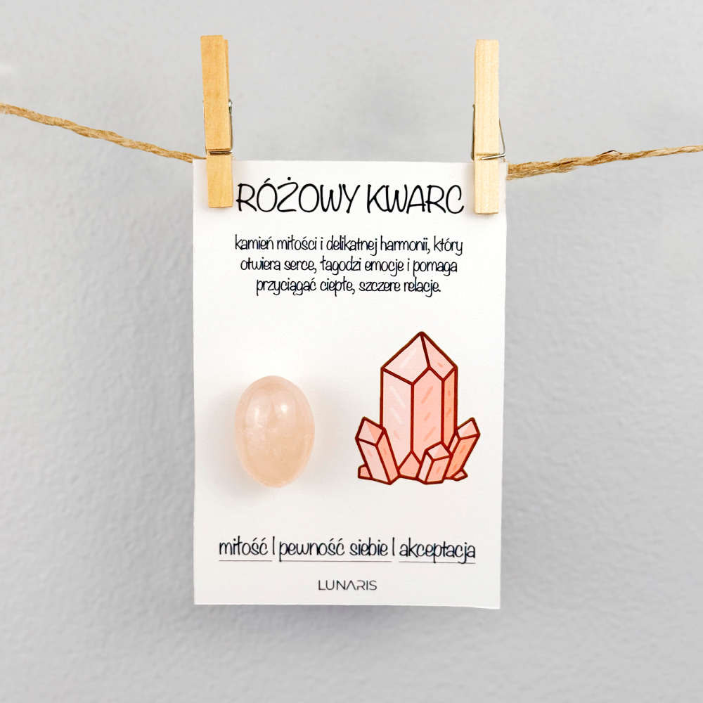 Natural Rose Quartz stone