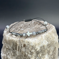 Men’s Grey Jasper Labradorite Bracelet