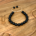 Tourmaline Bracelet 8MM on a Cord
