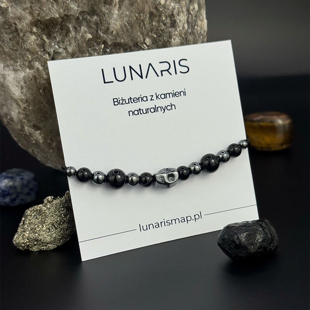 Men’s Tourmaline Hematite Bracelet