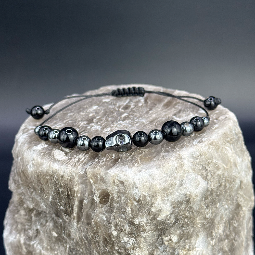Men’s Tourmaline Hematite Bracelet