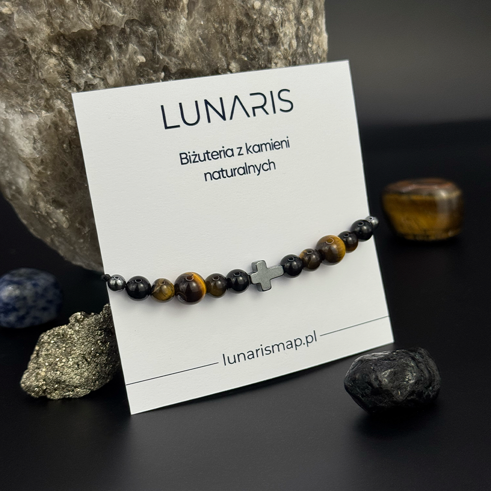 Men’s Tourmaline Tiger Eye Bracelet